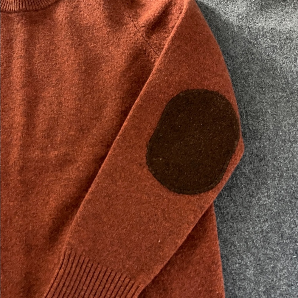 Gap lambswool sweater elbow with patches - Picture 2 of 5